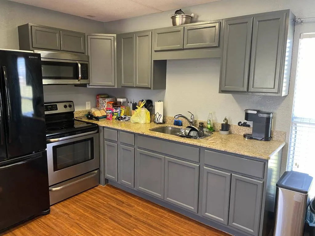 Custom cabinet painting by MSG Painting Company, Clermont FL