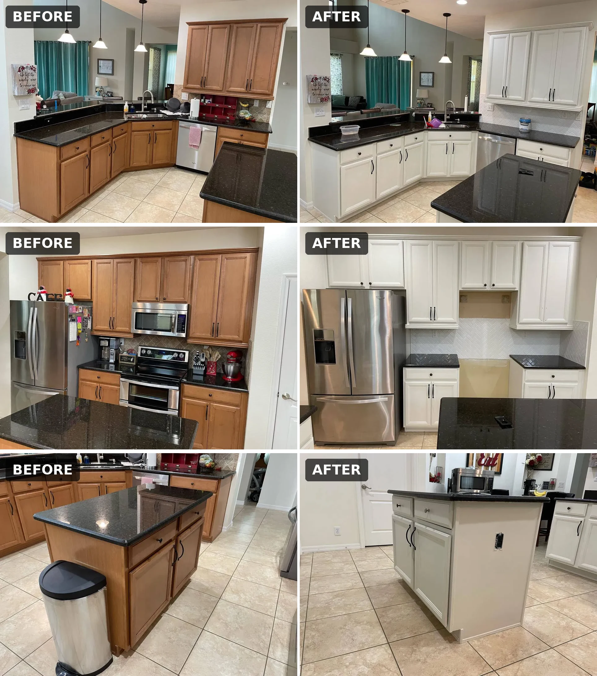 House painting before and after, Clermont FL