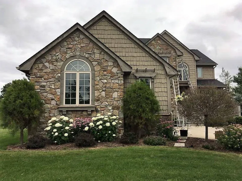 Exterior house painting by MSG Painting Company, Clermont FL