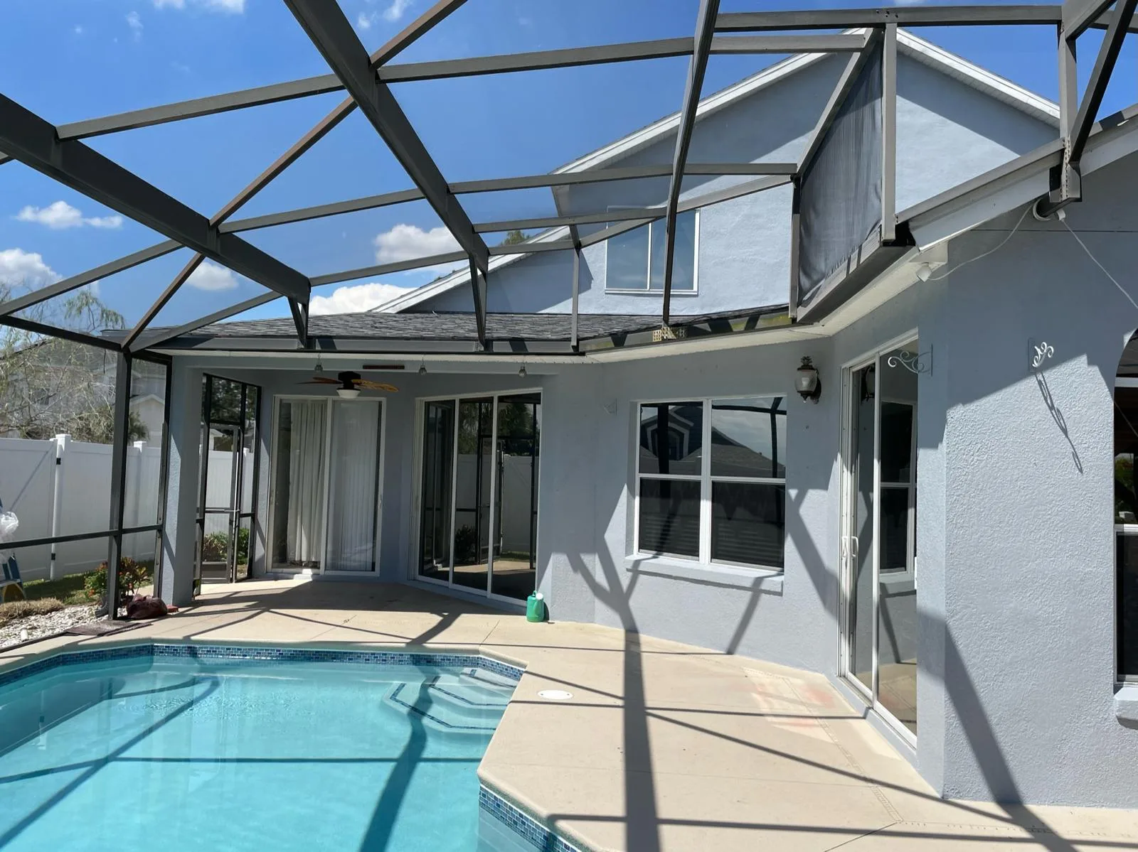 Exterior house painting by MSG Painting Company, Clermont FL