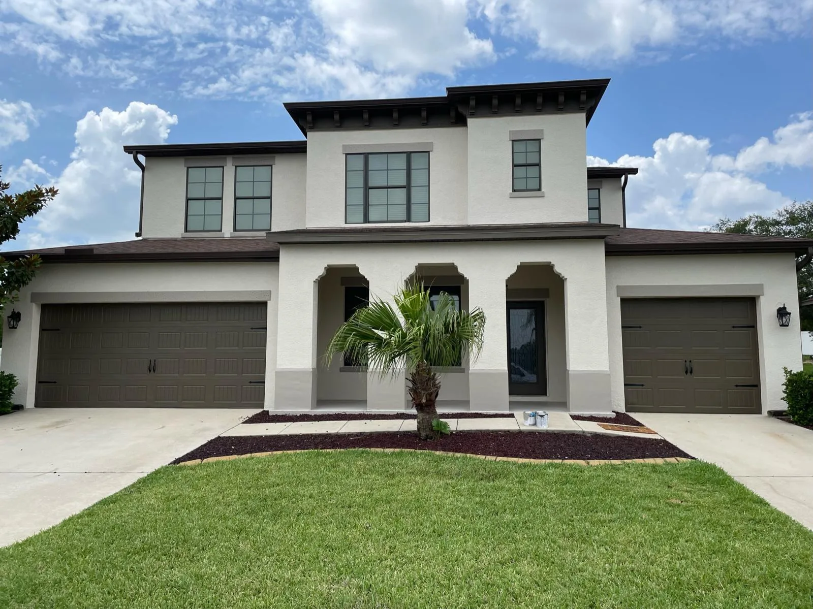 Exterior house painting by MSG Painting Company, Clermont FL