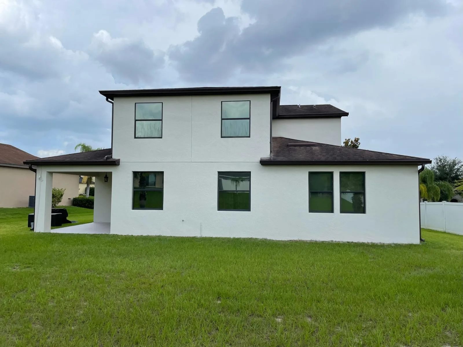 Exterior house painting by MSG Painting Company, Clermont FL