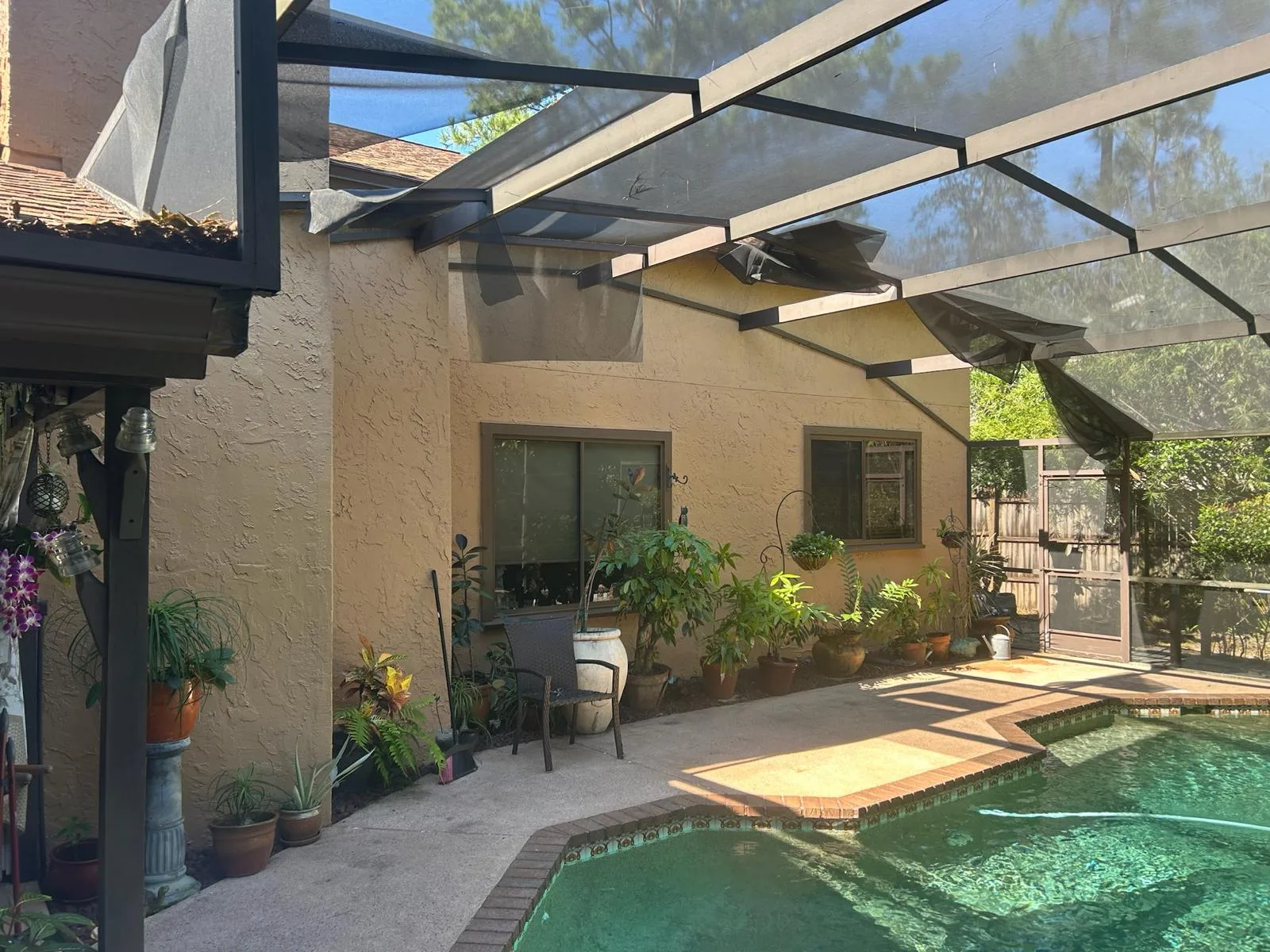 Exterior house painting by MSG Painting Company, Clermont FL