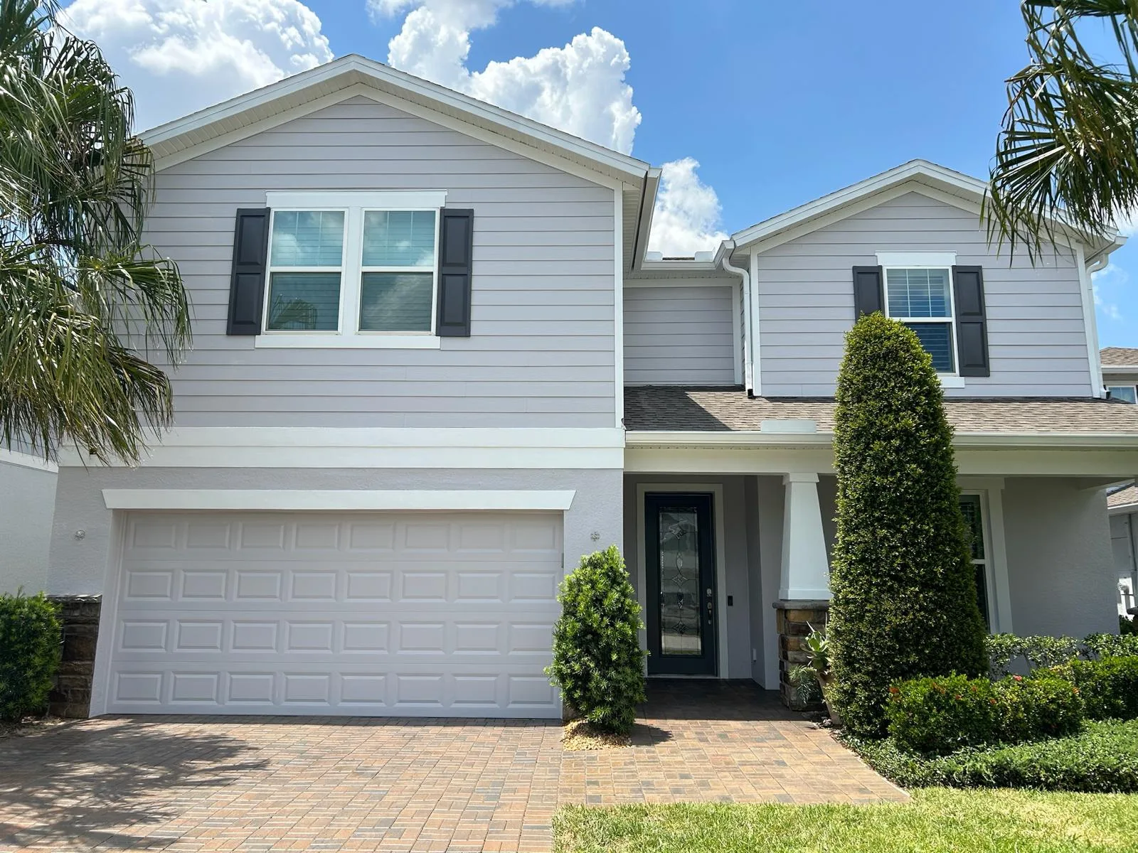 Exterior house painting by MSG Painting Company, Clermont FL