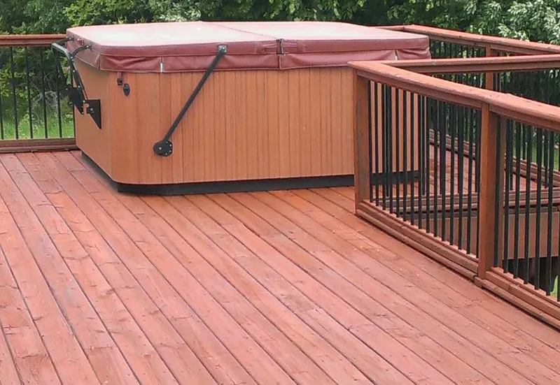 Knowles Deck Painting Project by MSG Painting, Clermont FL