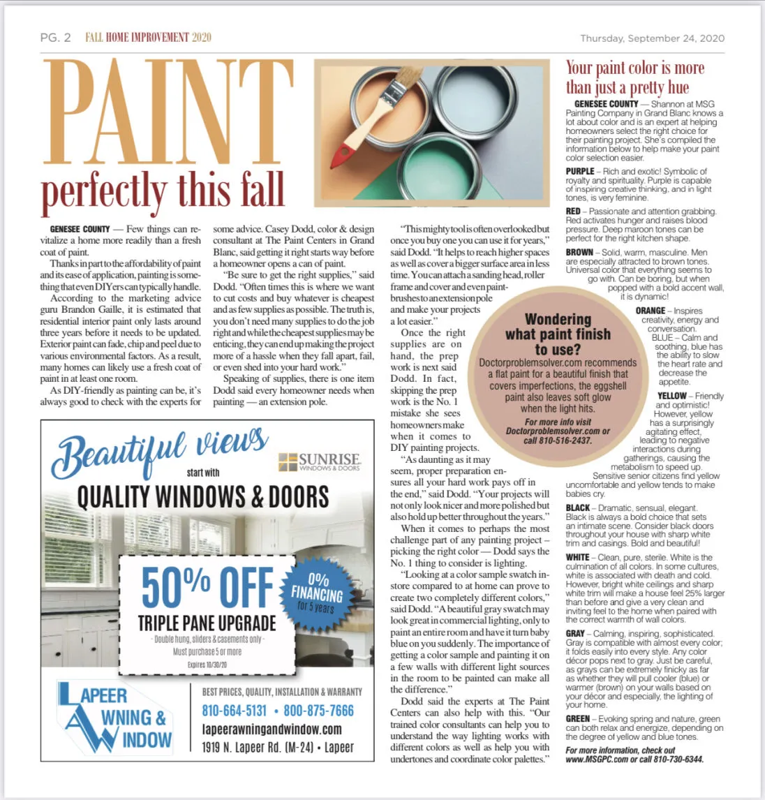 Painting project by MSG Painting & Construction, Clermont FL