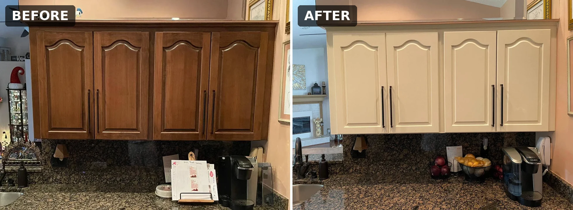 House painting before and after, Clermont FL