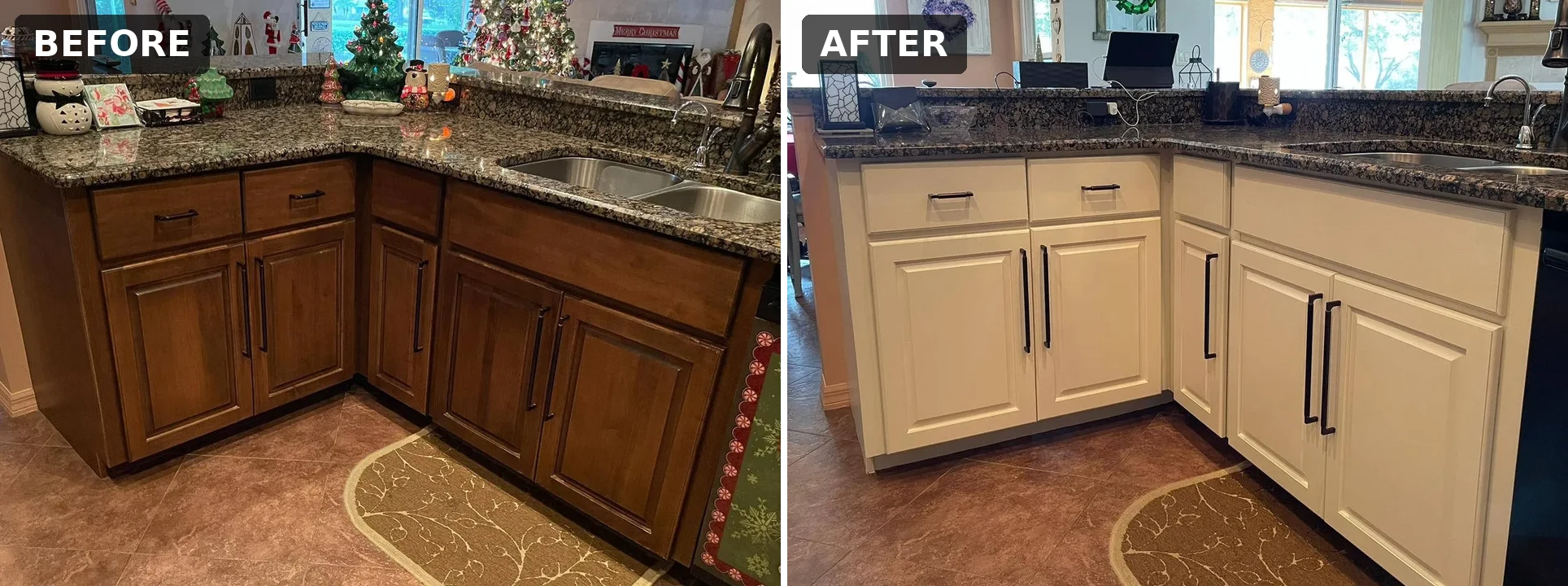 House painting before and after, Clermont FL