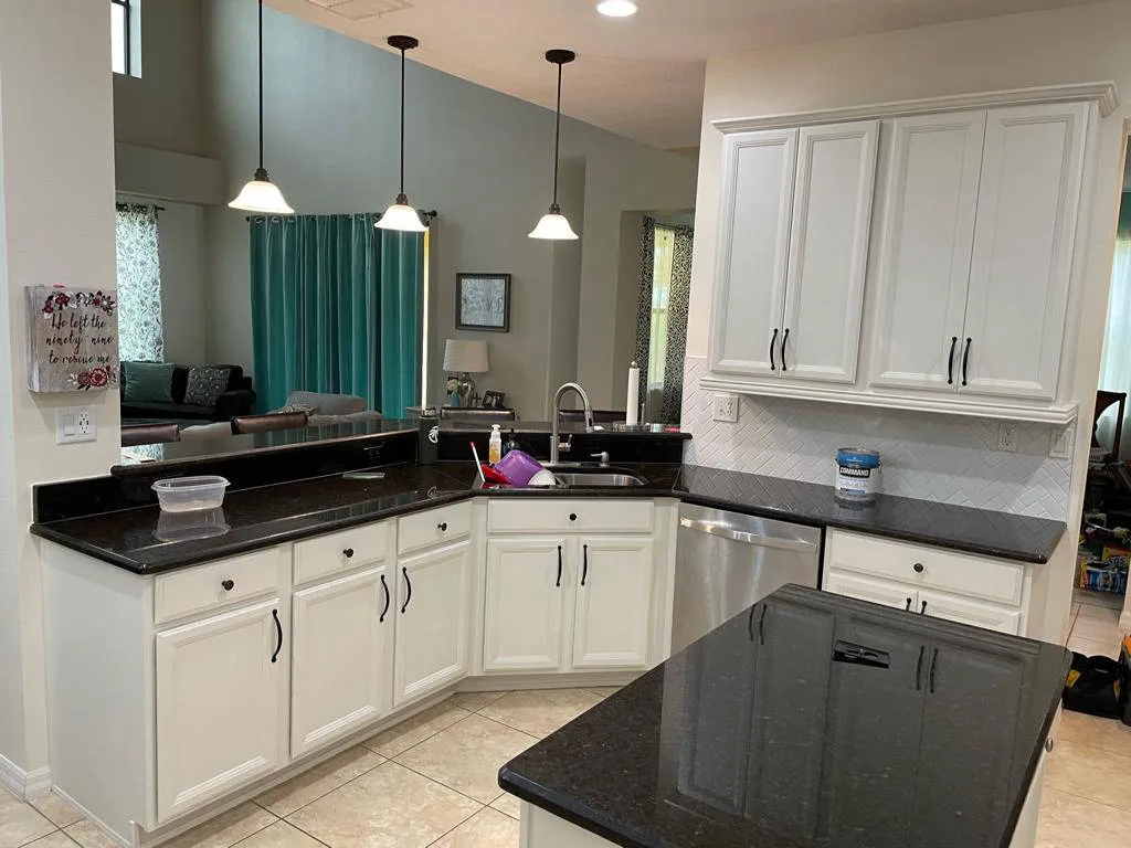 Durham Cabinet Painting Project by MSG Painting, Clermont FL