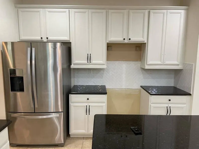 Durham Cabinet Painting Project by MSG Painting, Clermont FL