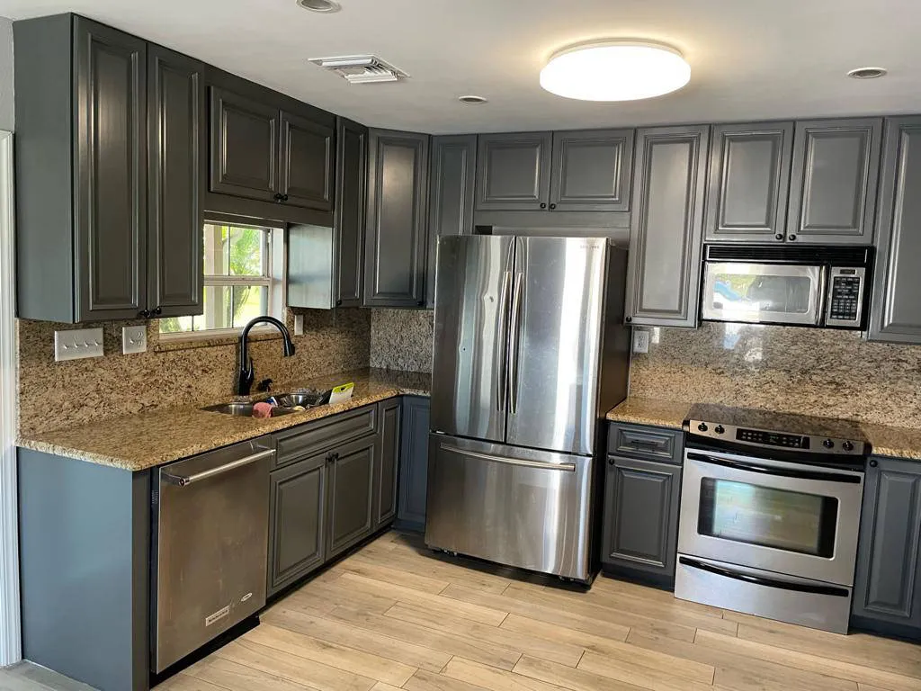 Mero Cabinet Painting Project by MSG Painting, Clermont FL