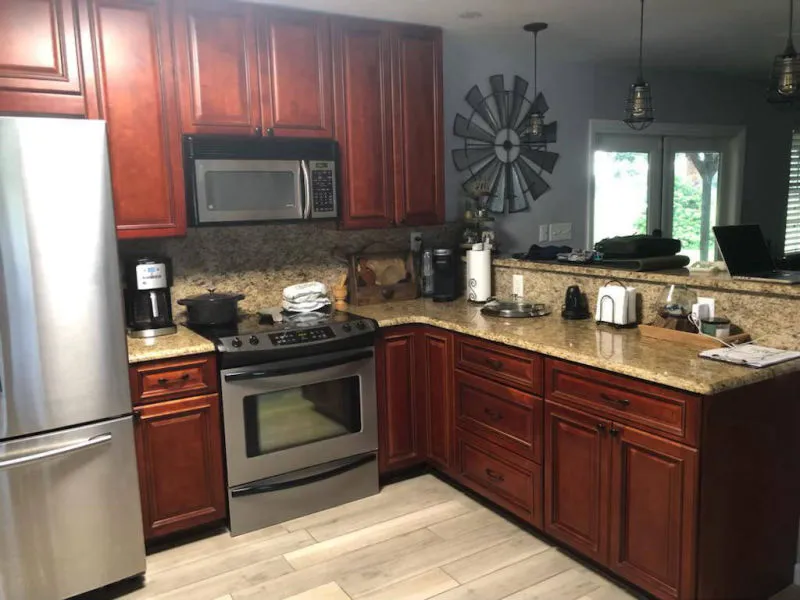 Mero Cabinet Painting Project by MSG Painting, Clermont FL