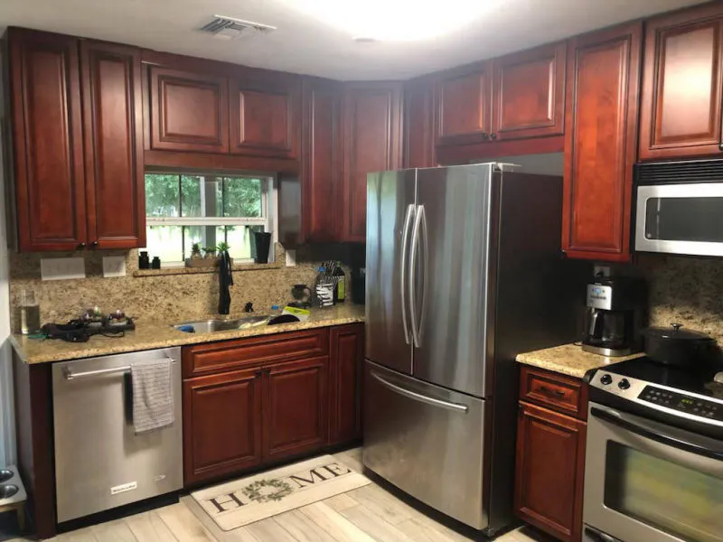 Mero Cabinet Painting Project by MSG Painting, Clermont FL