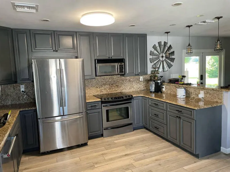 Mero Cabinet Painting Project by MSG Painting, Clermont FL