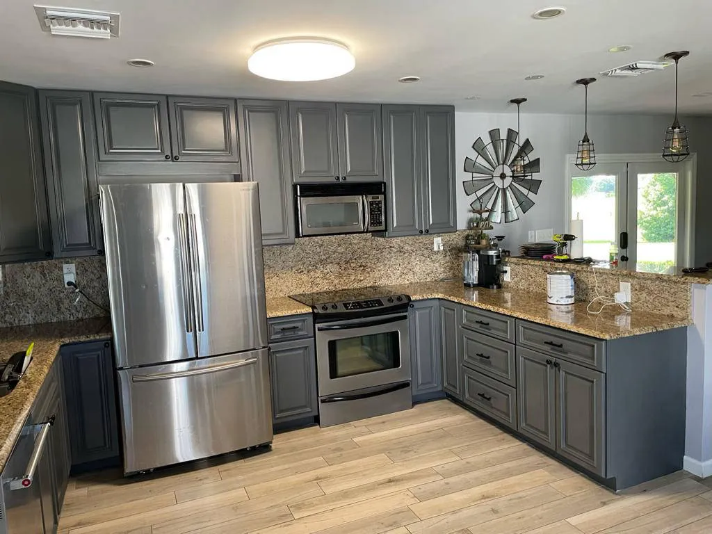 Mero Cabinet Painting Project by MSG Painting, Clermont FL