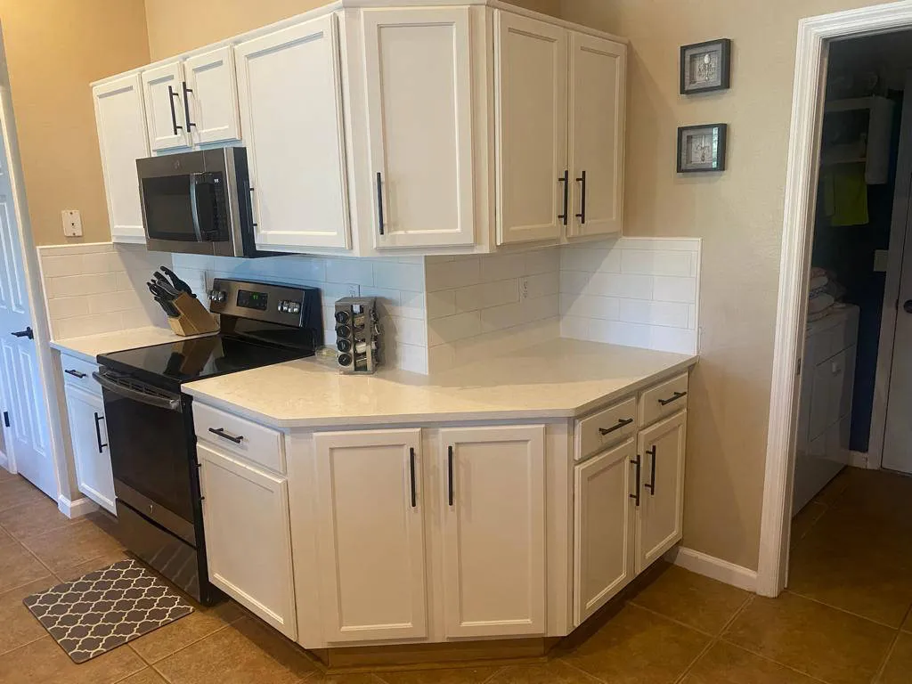 Vanglider Cabinet Painting Project by MSG Painting, Clermont FL