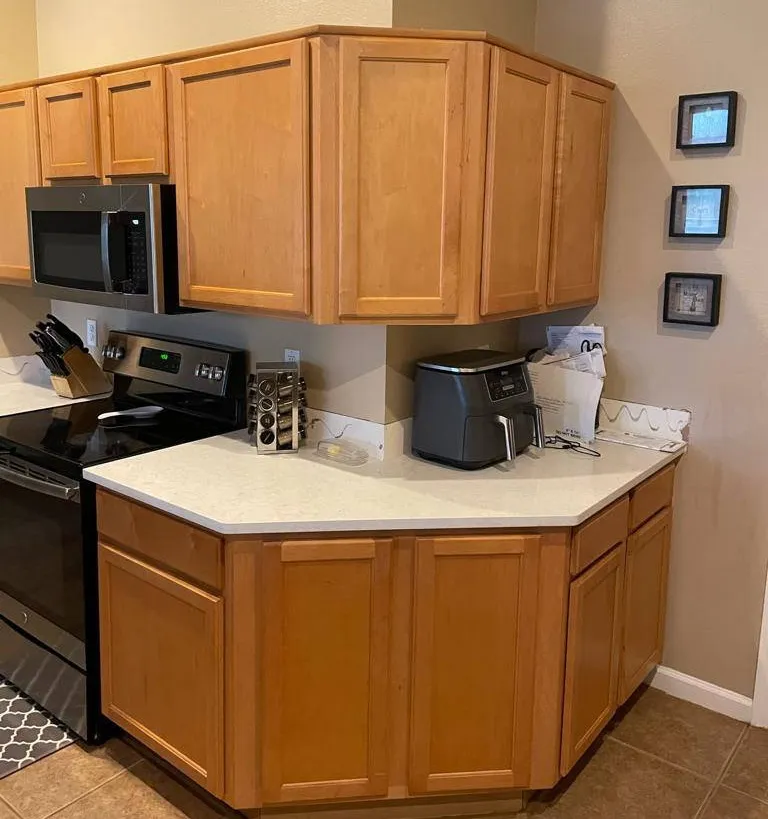 Vanglider Cabinet Painting Project by MSG Painting, Clermont FL