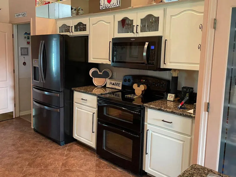Taylor Cabinet Painting Project by MSG Painting, Clermont FL
