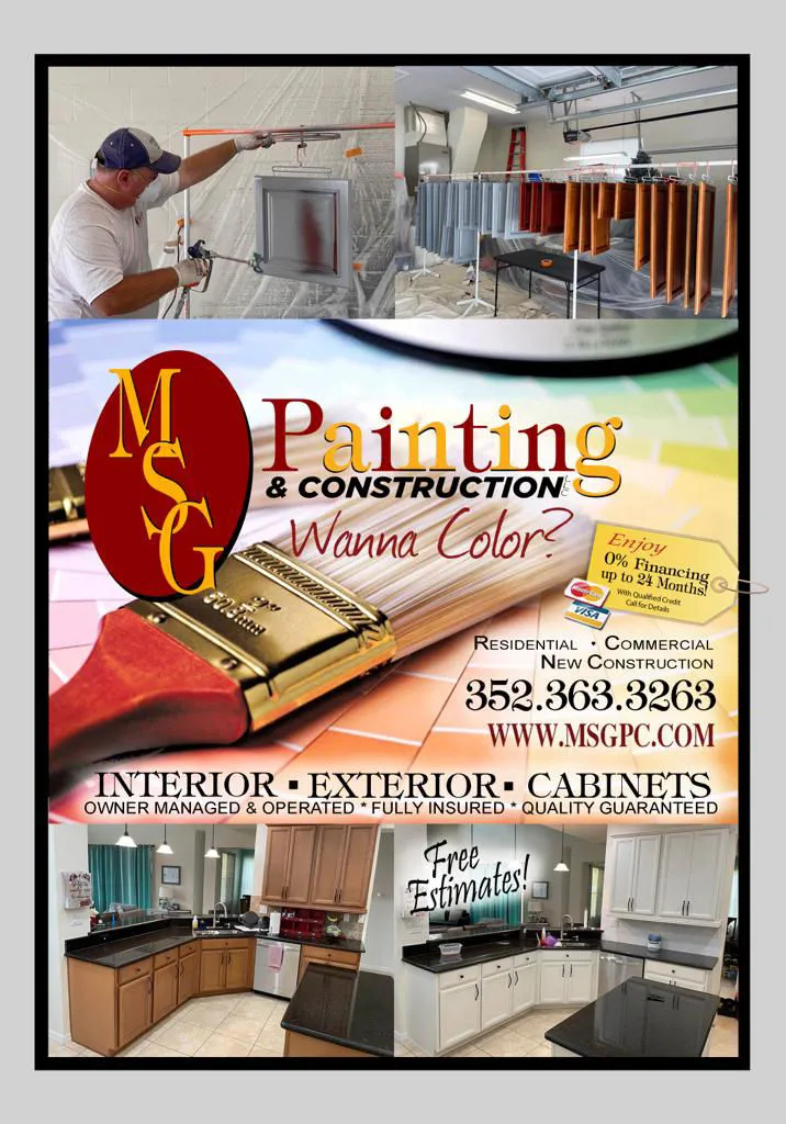 Painting project by MSG Painting & Construction, Clermont FL